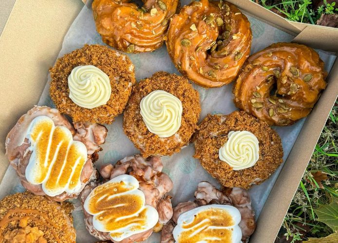 Donuts, lattes, drinks, eclairs, ice creams, macarons, whoppie pies, pumpkin pie, treats, pumpkin spice, psl, autumn, fall season, Toronto, Ontario