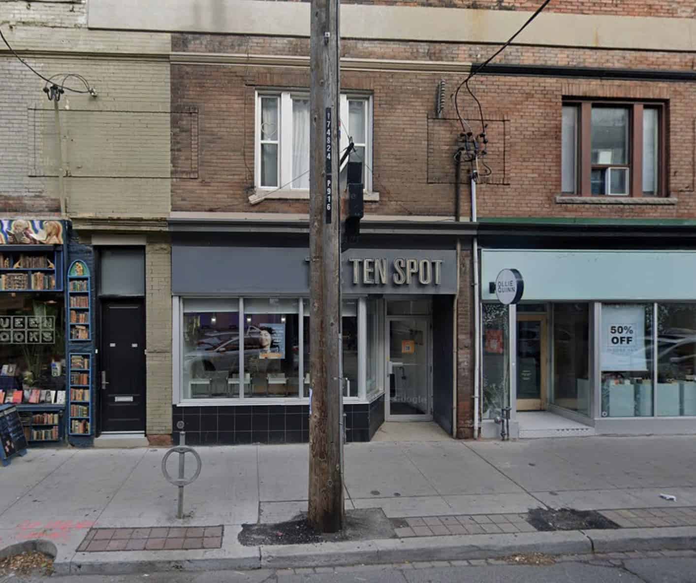 ten spot salon toronto leslieville closing