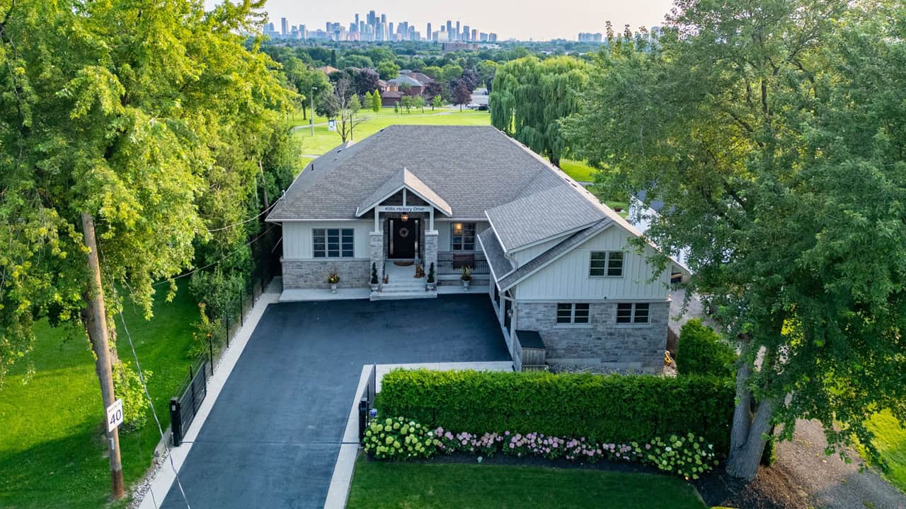 House of the Week: $3.1 million bungalow with views of Mississauga's skyline, listed by Sam McDadi Real Estate Inc.